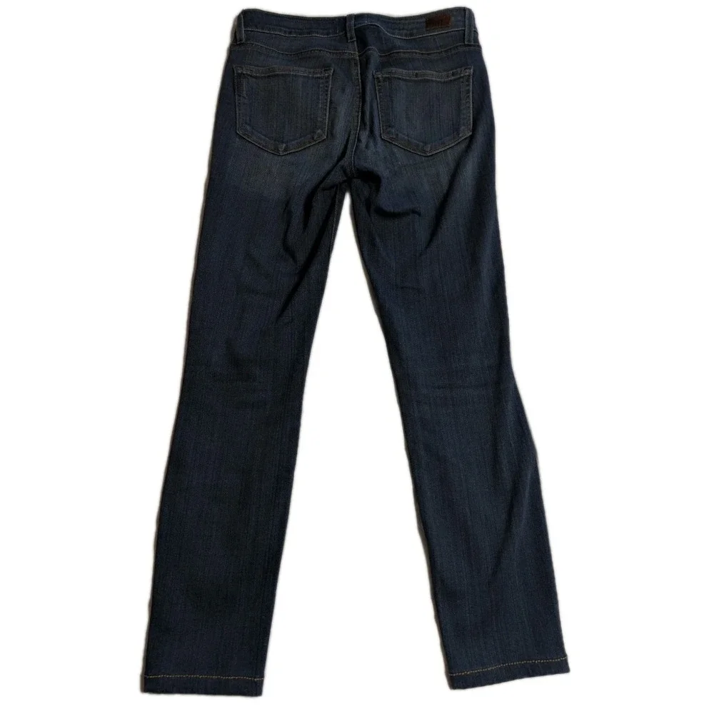 PAIGE Verdugo Ankle Skinny Jeans Women's 27 Dark Wash Stretch Denim‎